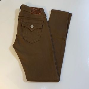 TRJ skinny brown khaki